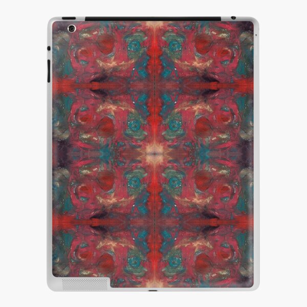 "pat_tho" - SDTho_Art: oil pastel, abstract, digital pattern iPad Skin