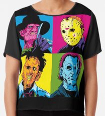 POP HORROR Chiffon Top