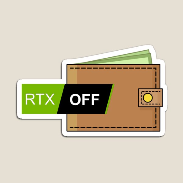 Item preview, NVIDIA RTX OFF designed and sold by geeklania.