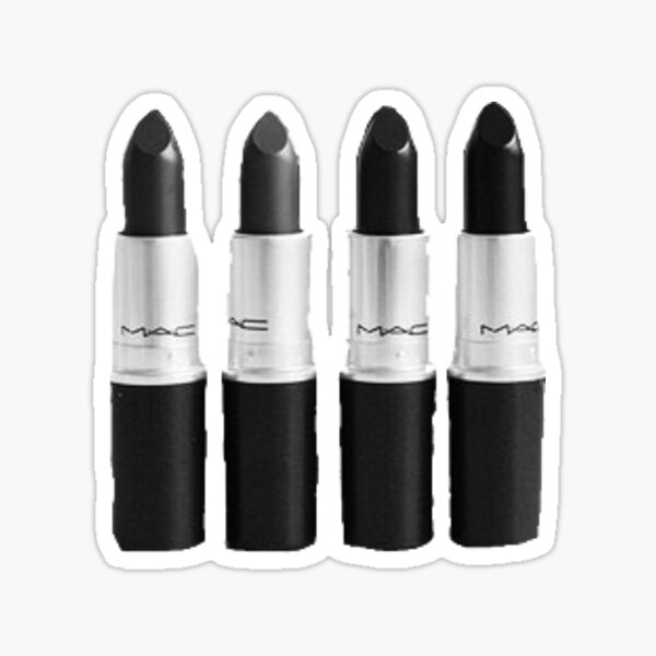 Black Lipstickers. Sticker