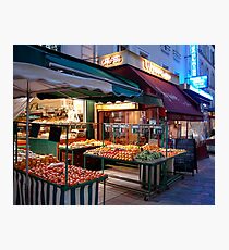 Night Market, Paris Photographic Print