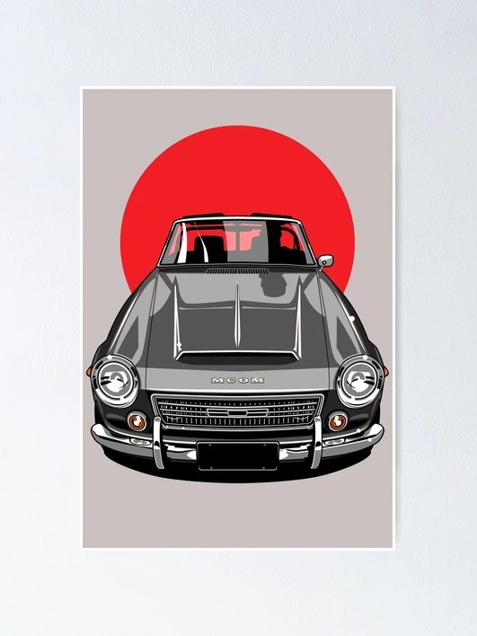Datsun 2000 Fairlady Roadster SR 311 Rising Sun Art