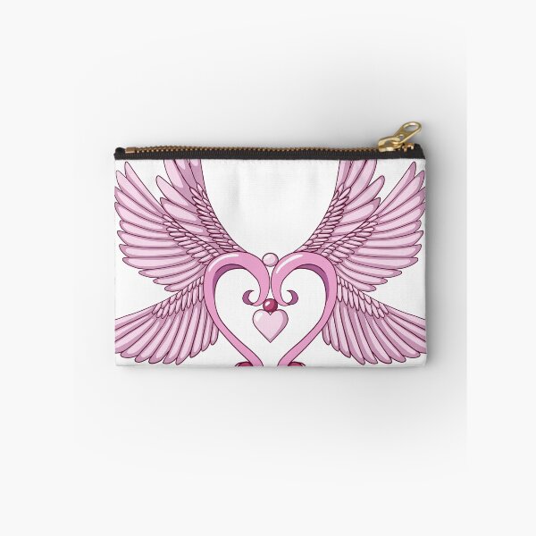 Item preview, Heart with Wings - Pink designed and sold by EAguirreDraws.