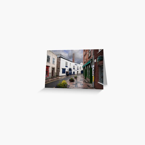 Plymouth Gin Distilery: The Barbican Plymouth. UK. Greeting Card