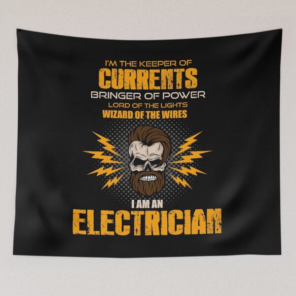 Item preview, Electrician Electricity Electrical Electric Gift designed and sold by design2try.