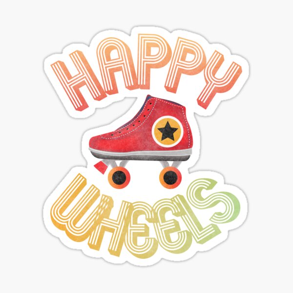 Happy Wheels Stickers for Sale