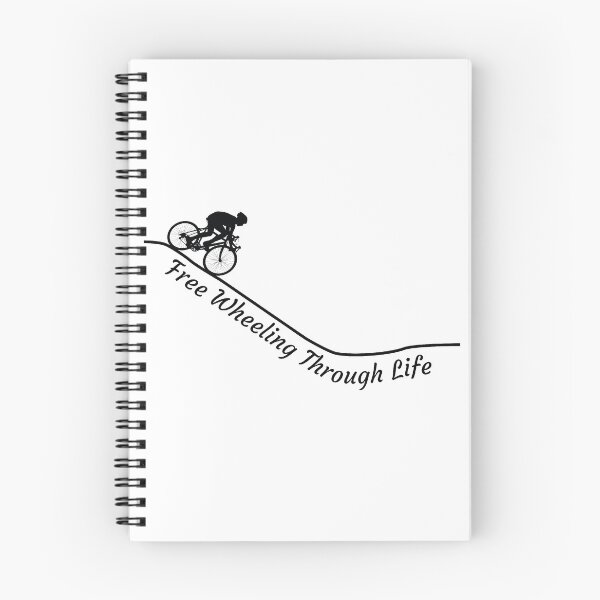 Item preview, Free Wheeling Through Life by cycle explorers  designed and sold by cycleexplorers.