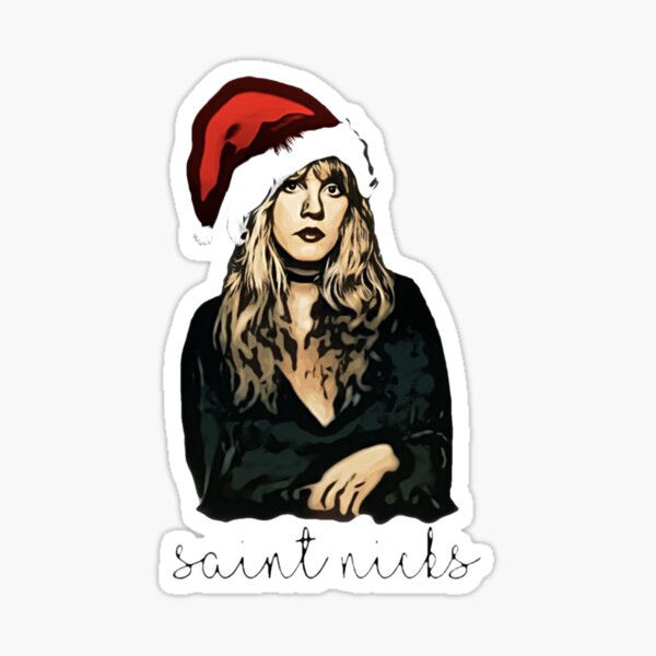 Saint Nicks- digital painting Sticker