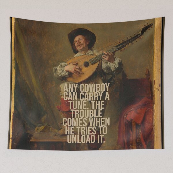 Item preview, Any cowboy can carry a tune designed and sold by agrlandherfeels.
