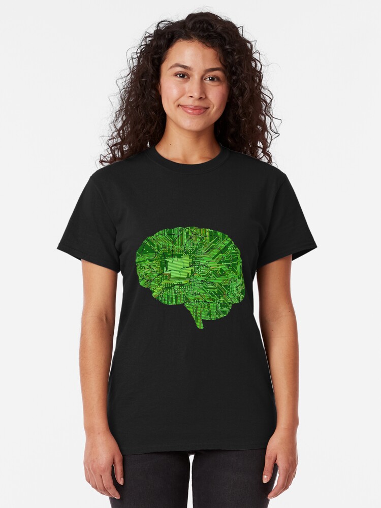 Alternate view of Brain In A Jar Classic T-Shirt