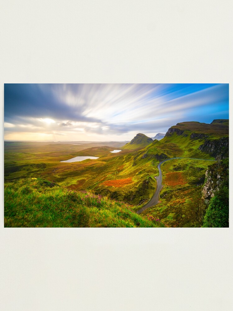 Alternate view of The Quiraing Scotland Sunrise Photographic Print