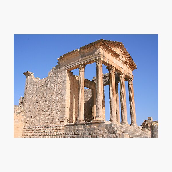 The Capitol at Dougga Photographic Print