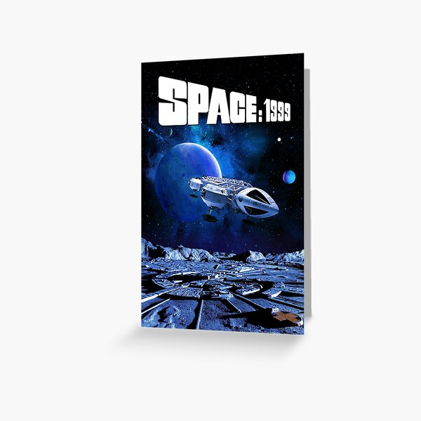 SPACE 1999 EAGLE MODEL 1 Greeting Card