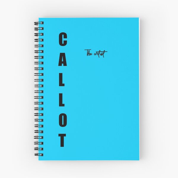Item preview, Callot -- the artist - blk text designed and sold by CRHerrera.