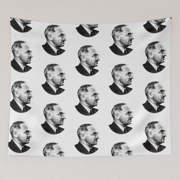 Item preview, President Harry Truman Profile Portrait designed and sold by warishellstore.