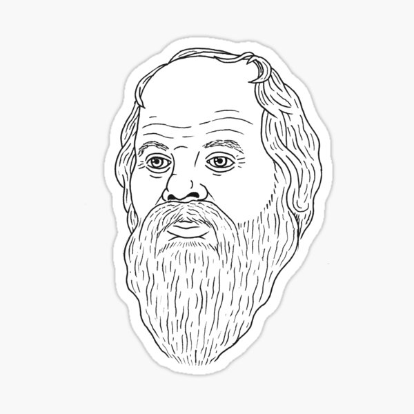 Socrates Sticker