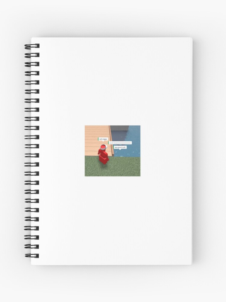 Racist Kool Aid Man Roblox Red Spiral Notebook By Jack163502 Redbubble - fire extinguisher code roblox