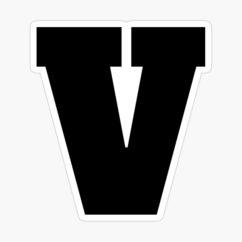 alphabet v uppercase letter v letter v photographic print by marosharaf redbubble