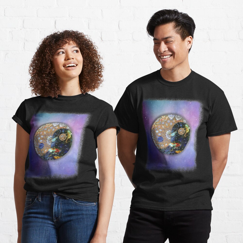 Zen universe of tranquility Classic T-Shirt