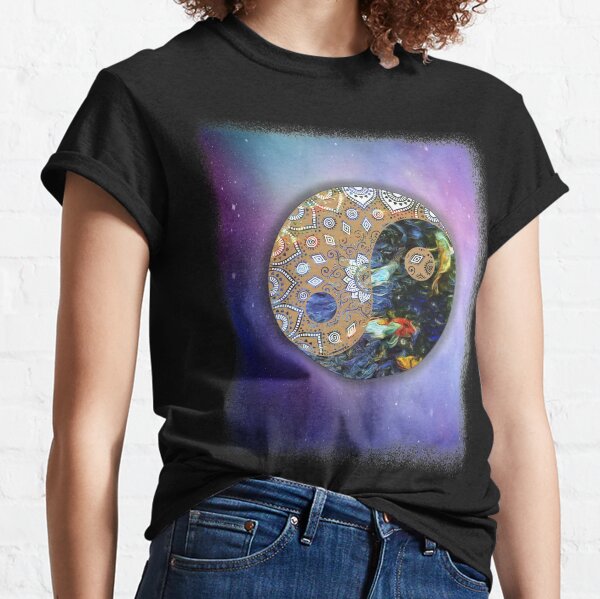 Zen universe of tranquility Classic T-Shirt