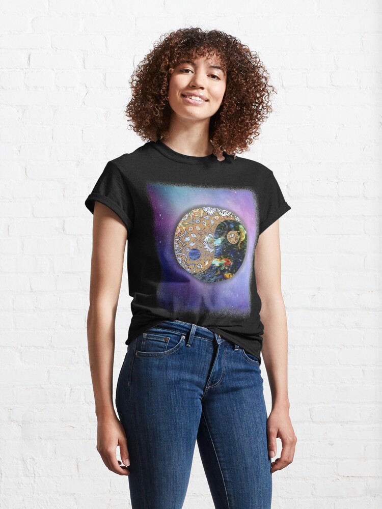 Alternate view of Zen universe of tranquility Classic T-Shirt