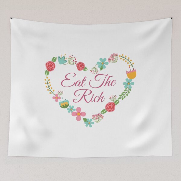 Item preview, Eat The Rich designed and sold by SmutButtons.