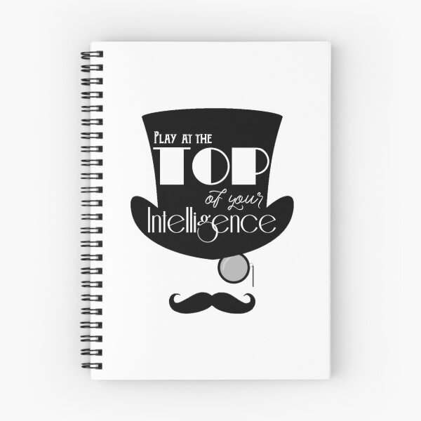 Item preview, Play at the top of your intelligence  designed and sold by CitadelBookery.