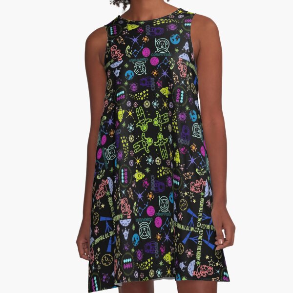 Strauberry Moon A-Line Dress
