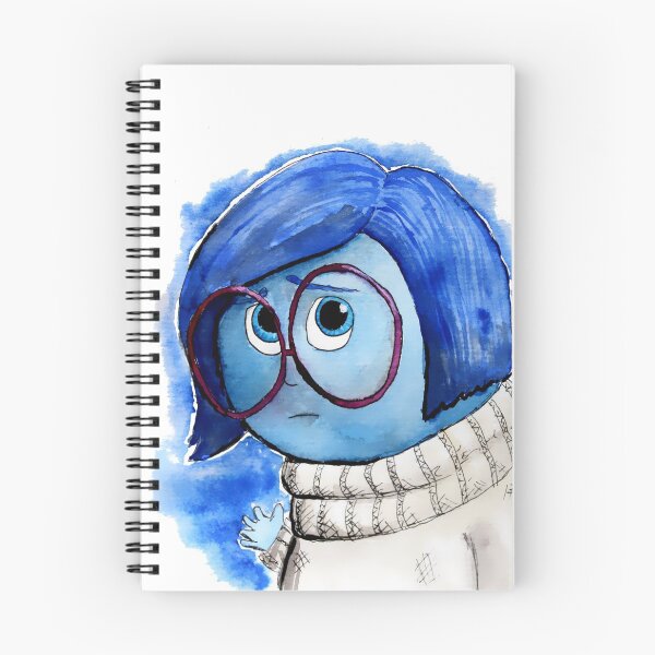 Item preview, Inside Out Watercolor - Sadness designed and sold by FerntasticArt.