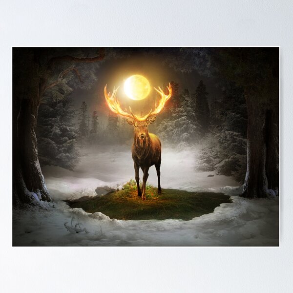  Snowplanet Deer Diamond Painting- Diamond Art Kits for