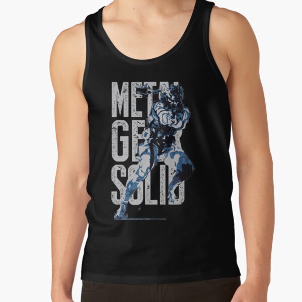 Big Boss Tank Tops Redbubble - roblox msf army mg zeke roblox