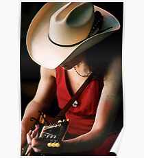 Póster Gillian Welch in Red