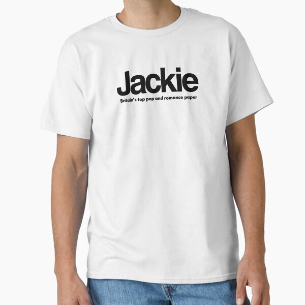 Item preview, JACKIE - BRITISH TEEN MAGAZINE FOR GIRLS SIXTIES SUPERCOOL T-SHIRT designed and sold by Honky Tonk Print Shop.