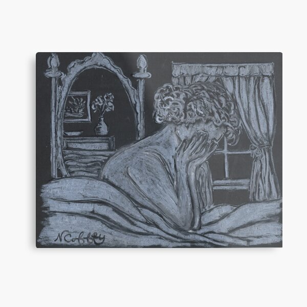 WEEPING WOMEN Metal Print