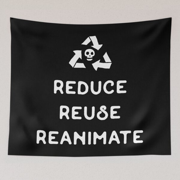 Item preview, Necromancy - Reduce Reuse Reanimate designed and sold by pixeptional.