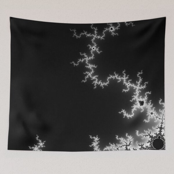 Item preview, Monochrome Mandelbrot  2018-12-29-029 designed and sold by Rupert Russell.
