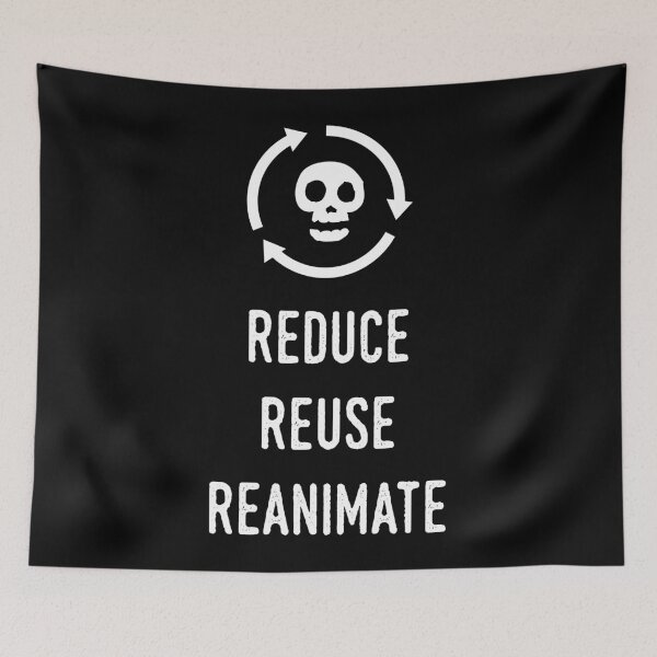 Item preview, Reduce Reuse Reanimate Necromancer Tabletop RPG designed and sold by pixeptional.