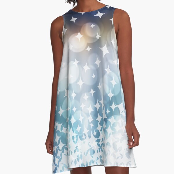 Stardust and Sparkle Flipped A-Line Dress
