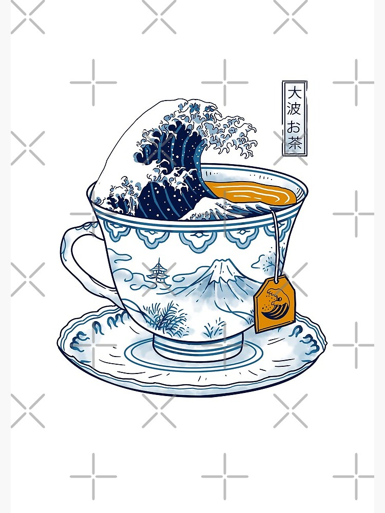 The Great Kanagawa Tea by vincenttrinidad