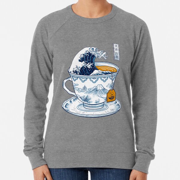 The Great Kanagawa Tea Lightweight Sweatshirt