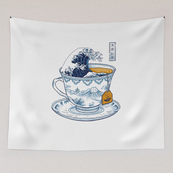 Item preview, The Great Kanagawa Tea designed and sold by vincenttrinidad.
