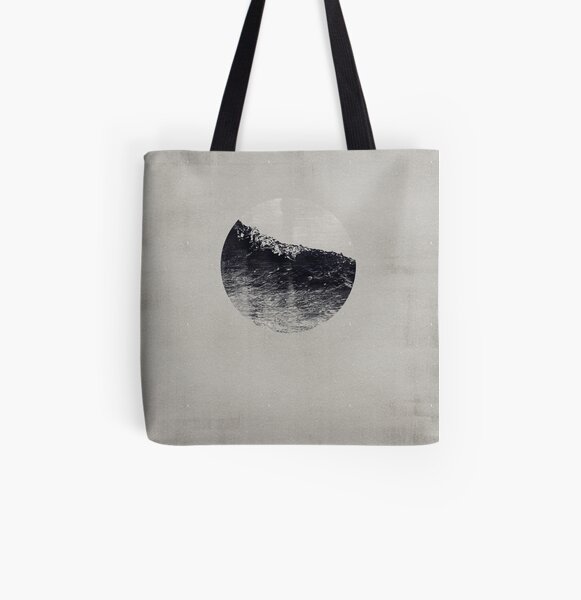 AQUA / 2 Allover-Print Tote Bag