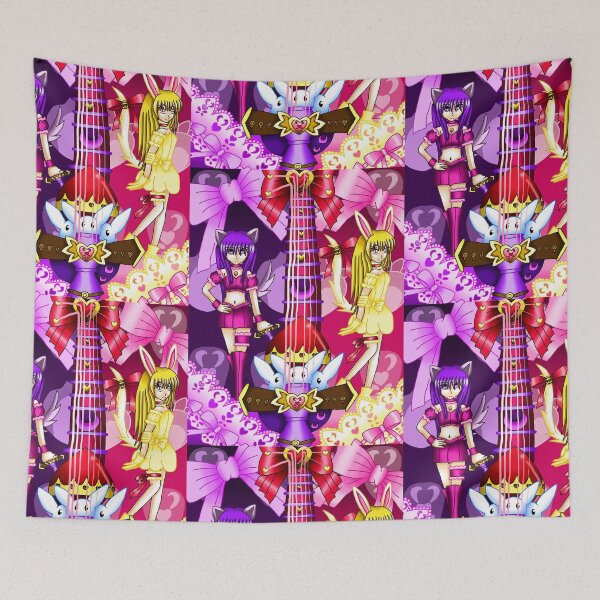 Item preview, Fusion T.M.M. Guitar #19 - Mew Zakuro & Mew Berry designed and sold by FieryWindWaker.