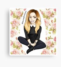 Cartoon Gemma Canvas Print