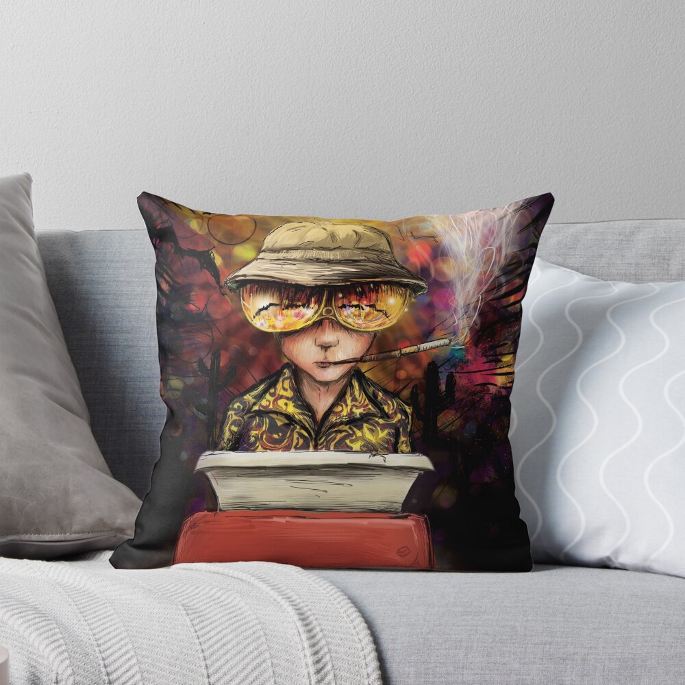 Item preview, Throw Pillow designed and sold by workofimp.