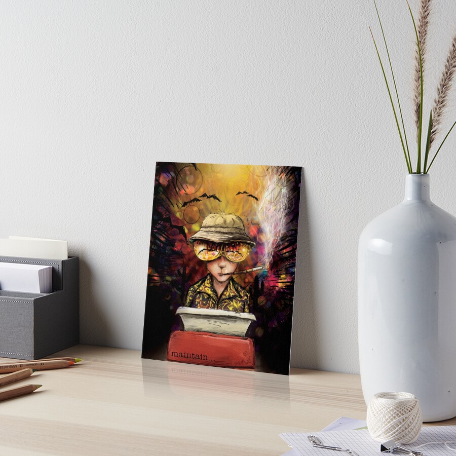 Item preview, Art Board Print designed and sold by workofimp.