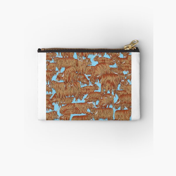 Item preview, HIGHLAND COW cows thistleheartprints designed and sold by Splashyarty.