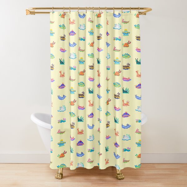 Sea slug Shower Curtain