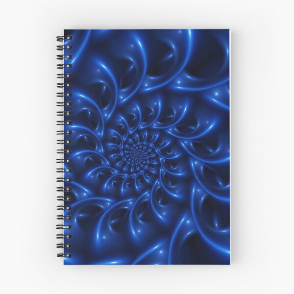 Item preview, Blue Spiral Fractal  designed and sold by Kitty Bitty.