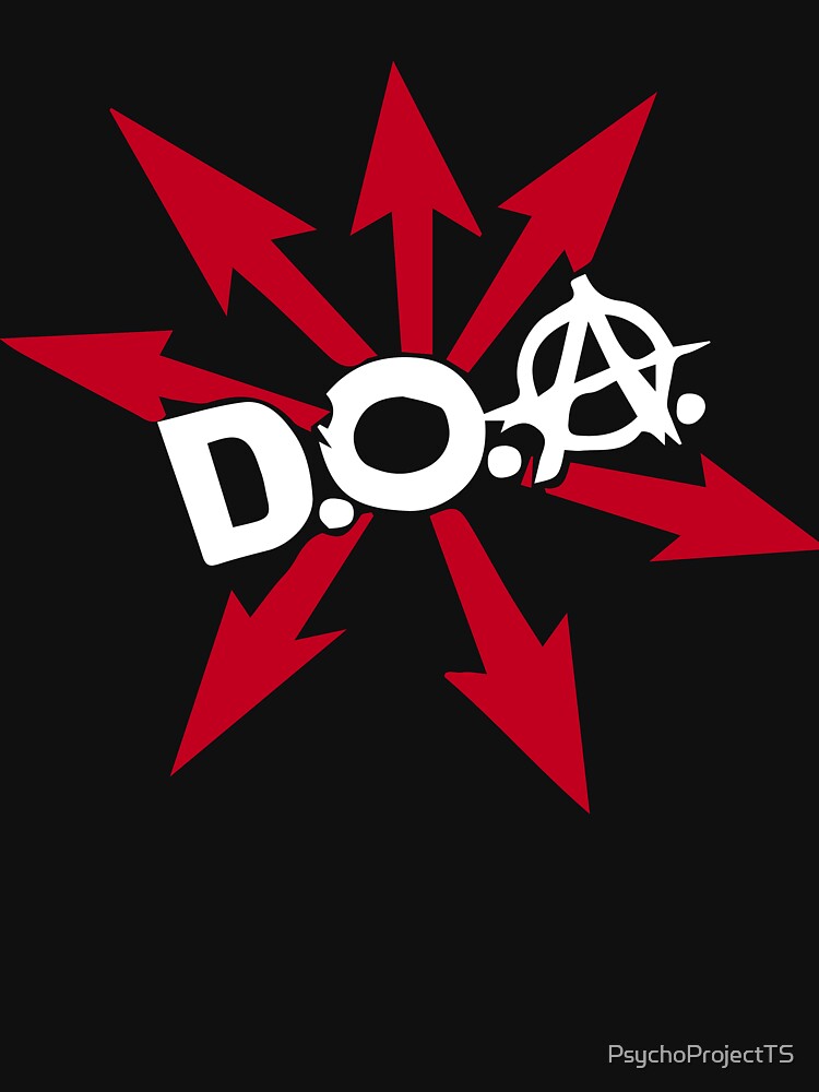 "DOA" T-shirt for Sale by PsychoProjectTS | Redbubble | d o a t-shirts